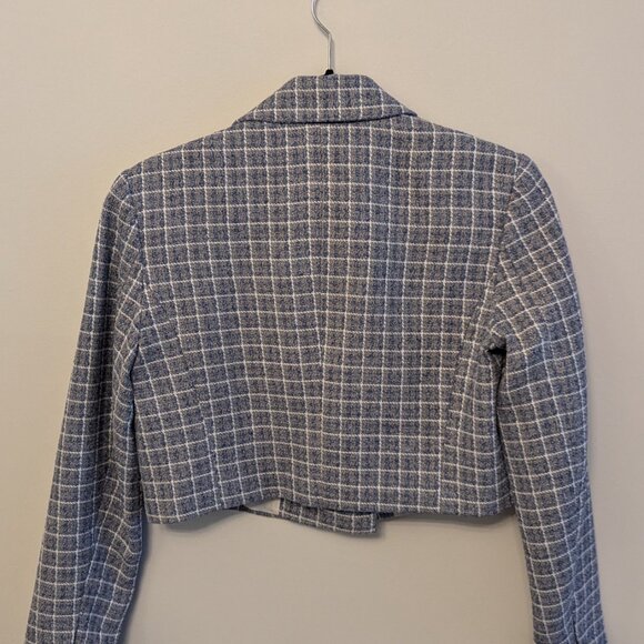 Zara- Tweed Crop Blazer - Picture 5 of 5